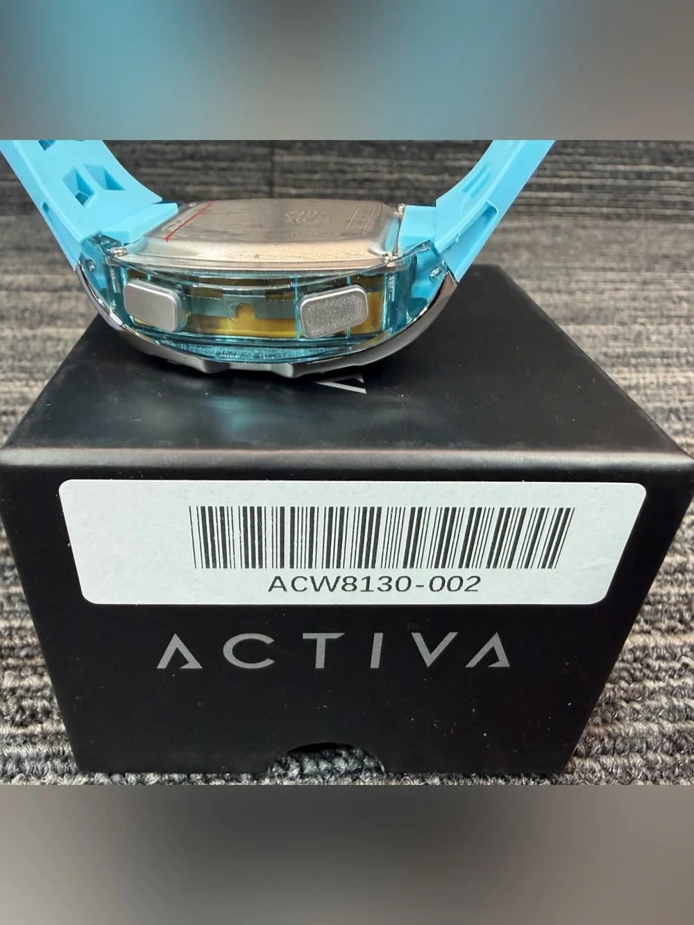 Activa X Invicta Digital Essentials 45mm Sport Watch with Black Dial New in Box